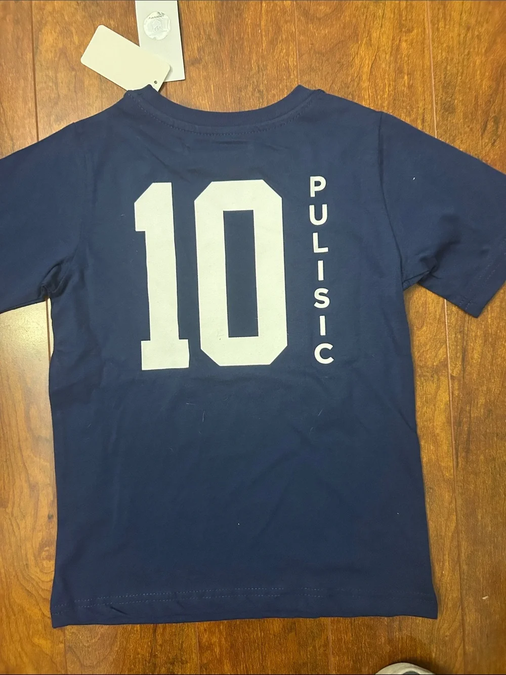 USA Shield Navy Kids Short Sleeve Tee - 10 Graphic